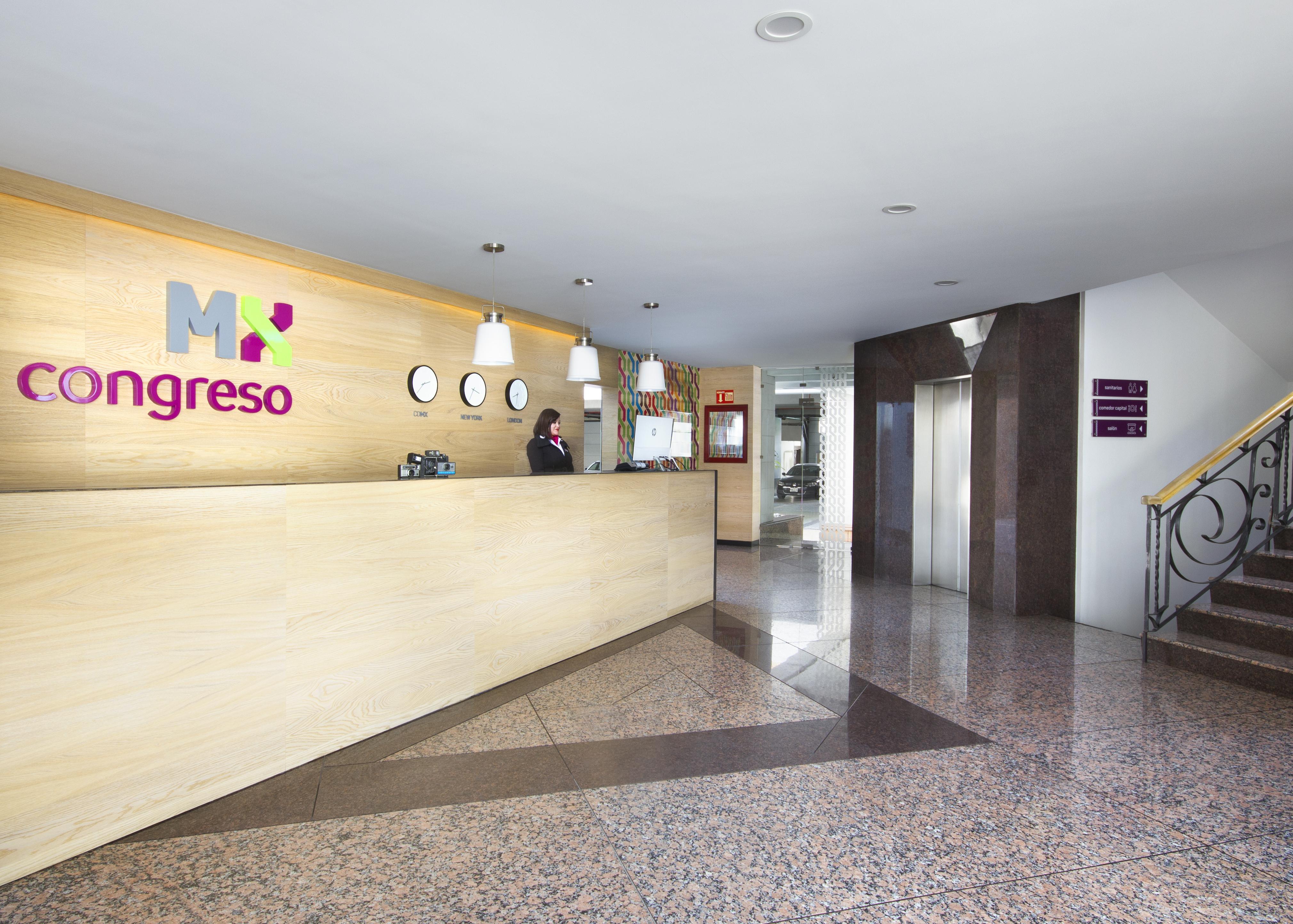 Hotel MX congreso Città del Messico Esterno foto
